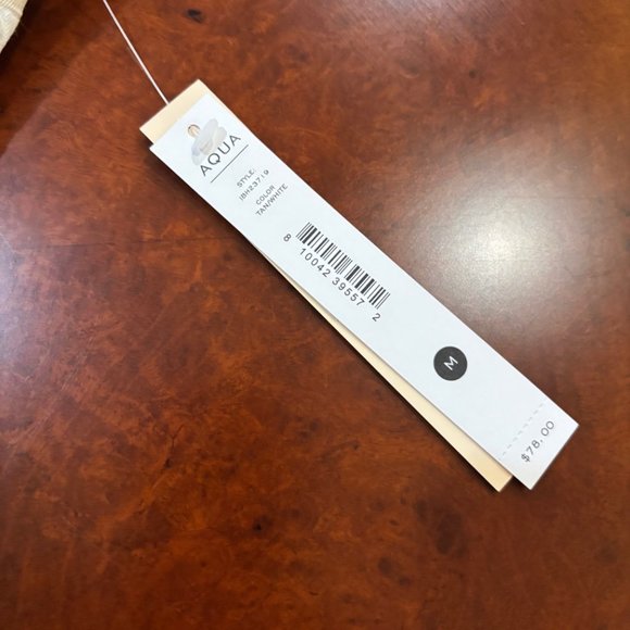 Aqua Sweetheart strapless Body suit - Picture 3 of 5